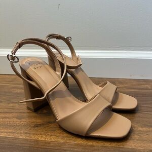 a new day Haley Ankle Strap Block Heel Size 7